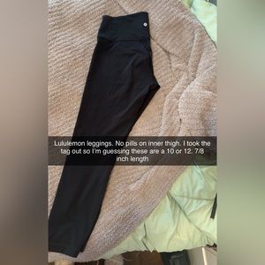 Lululemon leggings